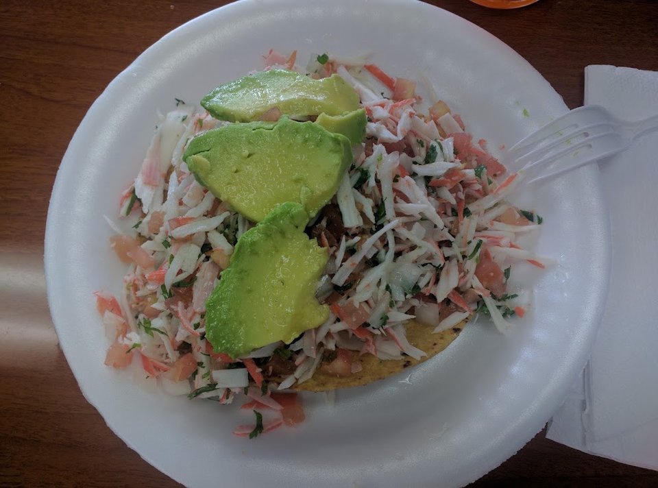 Tostada De Jaiba