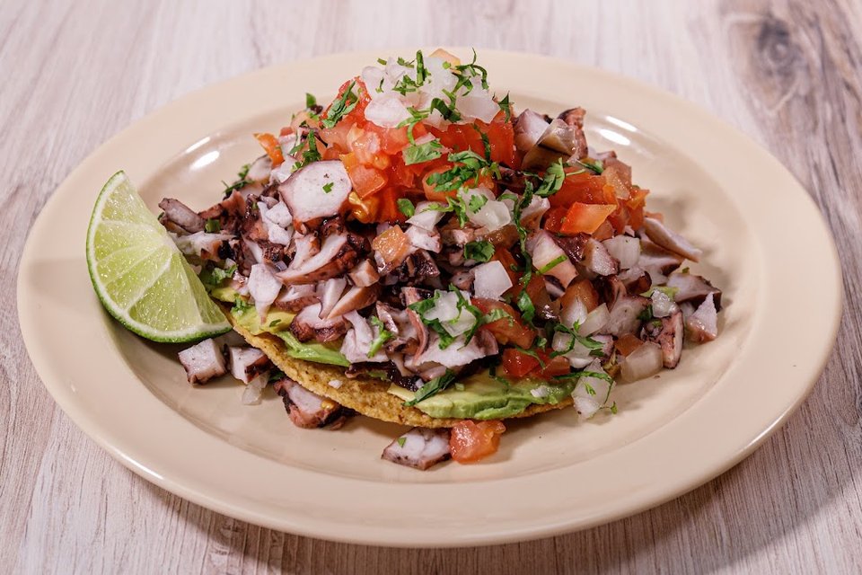 Tostada de Pulpo